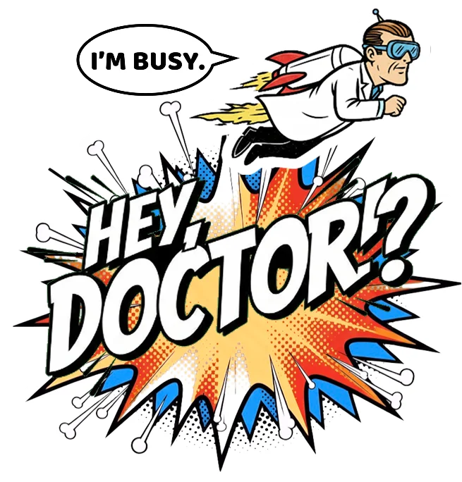 Hey, Doctor!? のキャッチイラスト